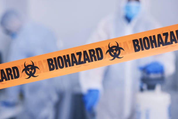 Professional Biohazard technician working in Hoschton, GA